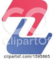 Clipart Of A Letter Z Logo Design Royalty Free Vector Illustration