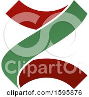 Clipart Of A Letter Z Logo Design Royalty Free Vector Illustration