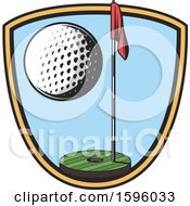 Poster, Art Print Of Sports Golf Design
