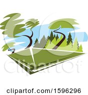 Poster, Art Print Of Park Design