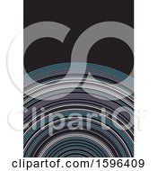 Clipart Of A Background Of Rings Royalty Free Vector Illustration by KJ Pargeter