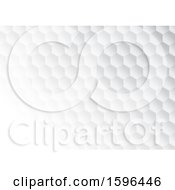 Poster, Art Print Of Grayscale Hexagon Background