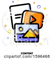 Poster, Art Print Of Content Icon