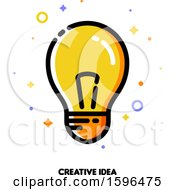Poster, Art Print Of Creative Idea Light Bulb Icon
