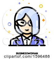 Poster, Art Print Of Business Woman Avatar Icon