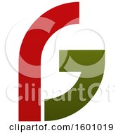 Clipart Of A Capital Letter G Design Royalty Free Vector Illustration by Vector Tradition SM