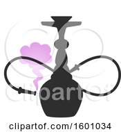 Clipart Of A Hookah Design Royalty Free Vector Illustration