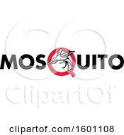 Poster, Art Print Of Mosquito In The Word