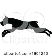 Poster, Art Print Of Silhouetted Great Dane Dog