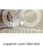 Clipart Of A 3d Room Interior Royalty Free Illustration by KJ Pargeter