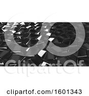 Poster, Art Print Of 3d Metal Hexagonal Background