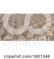 Poster, Art Print Of 3d Metal Hexagonal Background