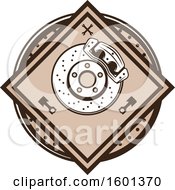 Poster, Art Print Of Car Brake Design