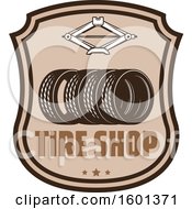 Poster, Art Print Of Car Tire Shop Design