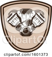 Poster, Art Print Of Car Engine Design