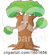Poster, Art Print Of Tree Character Mascot