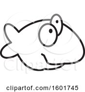 Poster, Art Print Of Black And White Fish