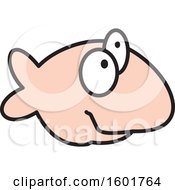 Clipart Of A Fish Royalty Free Vector Illustration