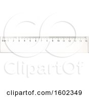 Clipart Of A Ruler Royalty Free Vector Illustration by dero