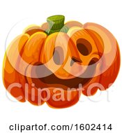 Poster, Art Print Of Halloween Jackolantern Pumpkin