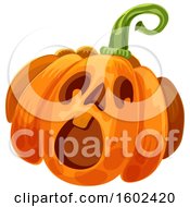 Poster, Art Print Of Halloween Jackolantern Pumpkin