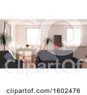 Poster, Art Print Of 3d Living Room Interior