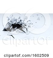 3d Abstract Shattered Background