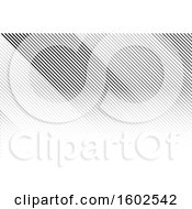 Clipart Of A Black And White Stripes Business Card Or Background Design Royalty Free Vector Illustration