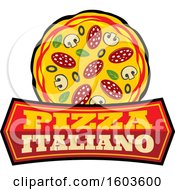 Poster, Art Print Of Pizza Logo