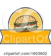 Poster, Art Print Of Chicken Burger Logo