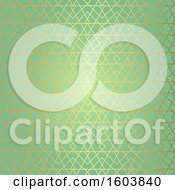 Poster, Art Print Of Green Decorative Background