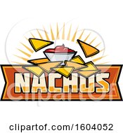 Clipart Of A Nachos Design Royalty Free Vector Illustration