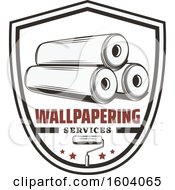 Wallpapering Services Shield Design