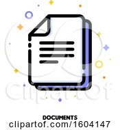 Poster, Art Print Of Documents Icon