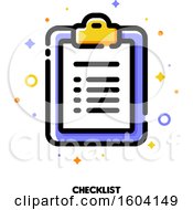 Poster, Art Print Of Clipboard Checklist Icon