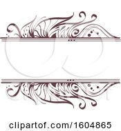 Clipart Of A Boho Label Design Royalty Free Vector Illustration