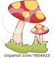 Poster, Art Print Of Magical Mushrooms