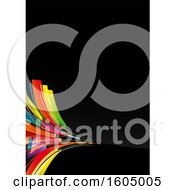 Poster, Art Print Of Colorful Abstract Design On Black