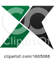 Clipart Of A Letter X Logo Royalty Free Vector Illustration by Vector Tradition SM