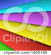 Poster, Art Print Of Layered Colorful Background