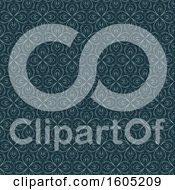 Clipart Of A Vintage Pattern Wallpaper Background Royalty Free Vector Illustration