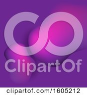 Poster, Art Print Of Gradient Purple Abstract Background