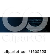 Clipart Of A Techno Website Banner Design Element Royalty Free Vector Illustration