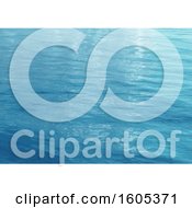 Clipart Of A Rippling Water Background Royalty Free Vector Illustration by KJ Pargeter