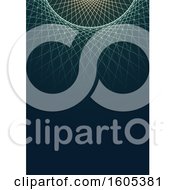 Clipart Of A Spirograph Styled Background Royalty Free Vector Illustration