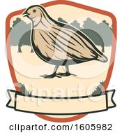 Clipart Of A Bird Design Royalty Free Vector Illustration