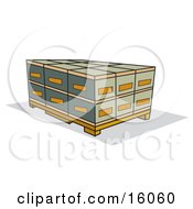Poster, Art Print Of Shipping Pallet