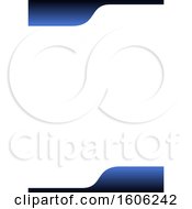 Clipart Of A Blue And White Background Royalty Free Vector Illustration