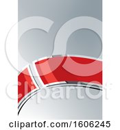 Clipart Of A Red And Gray Background Royalty Free Vector Illustration