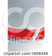 Poster, Art Print Of Red And Gray Background